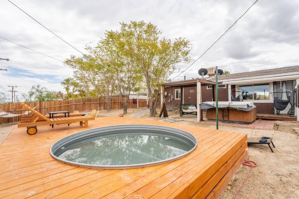 Villa Palm Vista Retreat *Hot Tub/Cowboy Pool/Hammocks* Joshua Tree Esterno foto